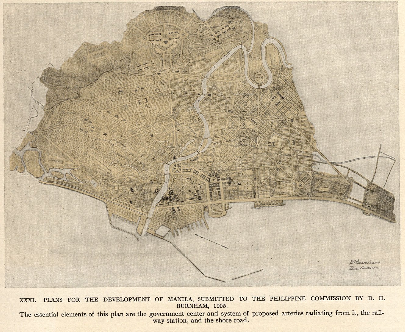 Burnham's 1905 Plan of Manila