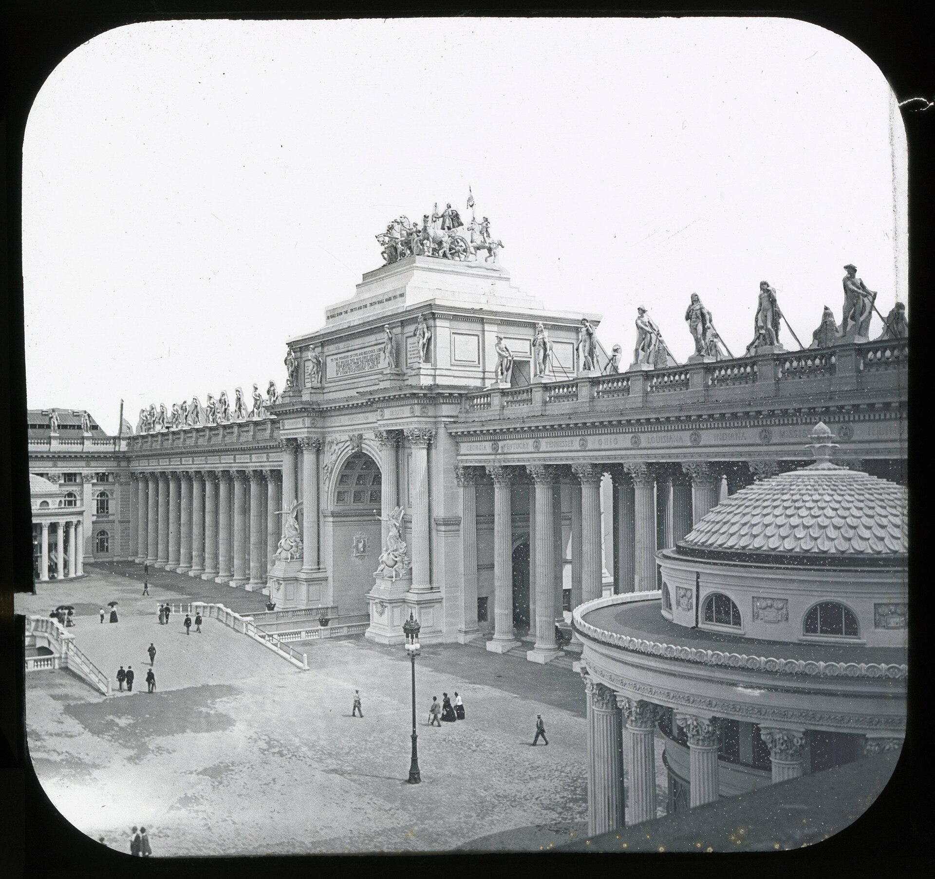 The Peristyle at the east end of the Grand Basin