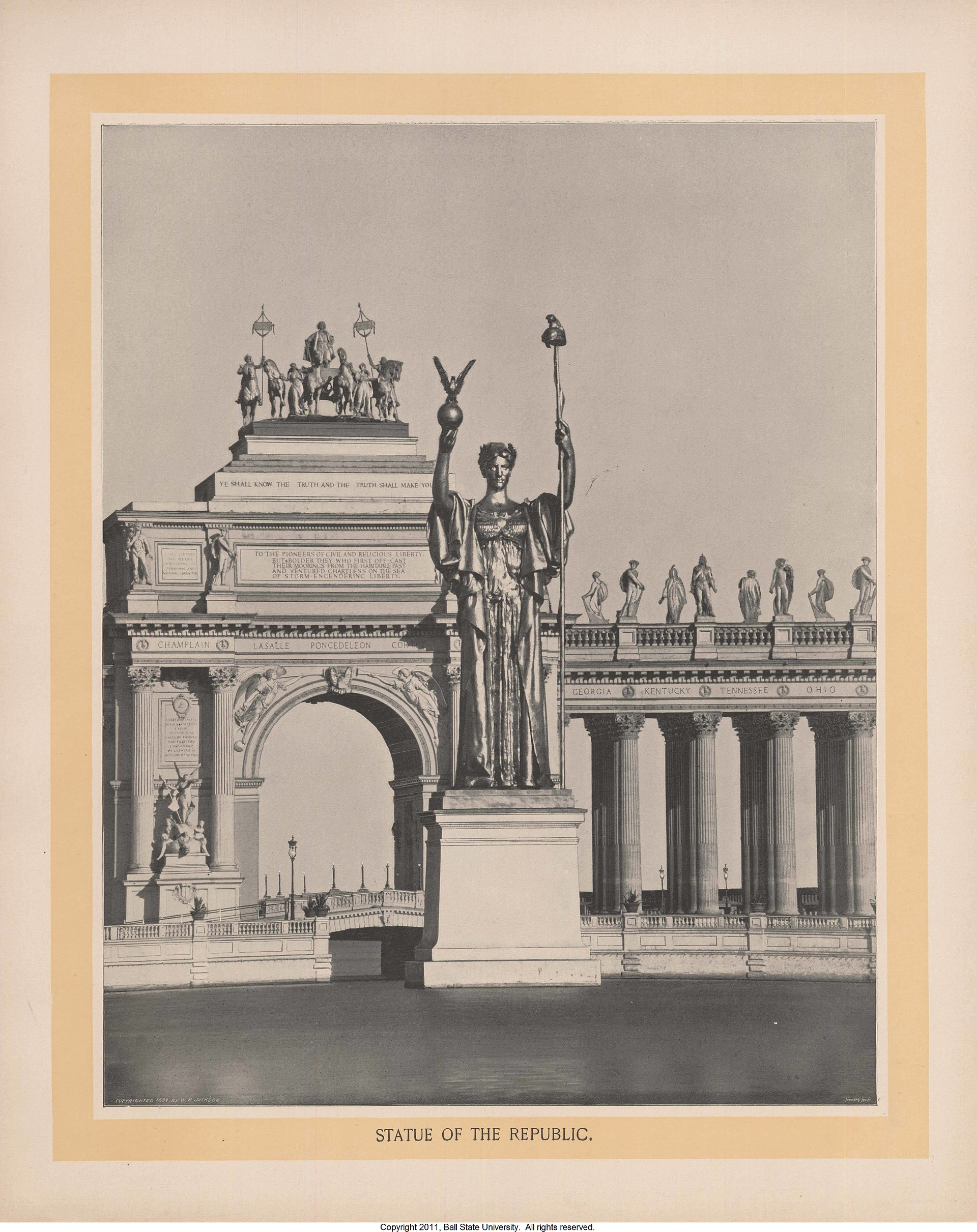 The Statue of the Republic by Daniel Chester French