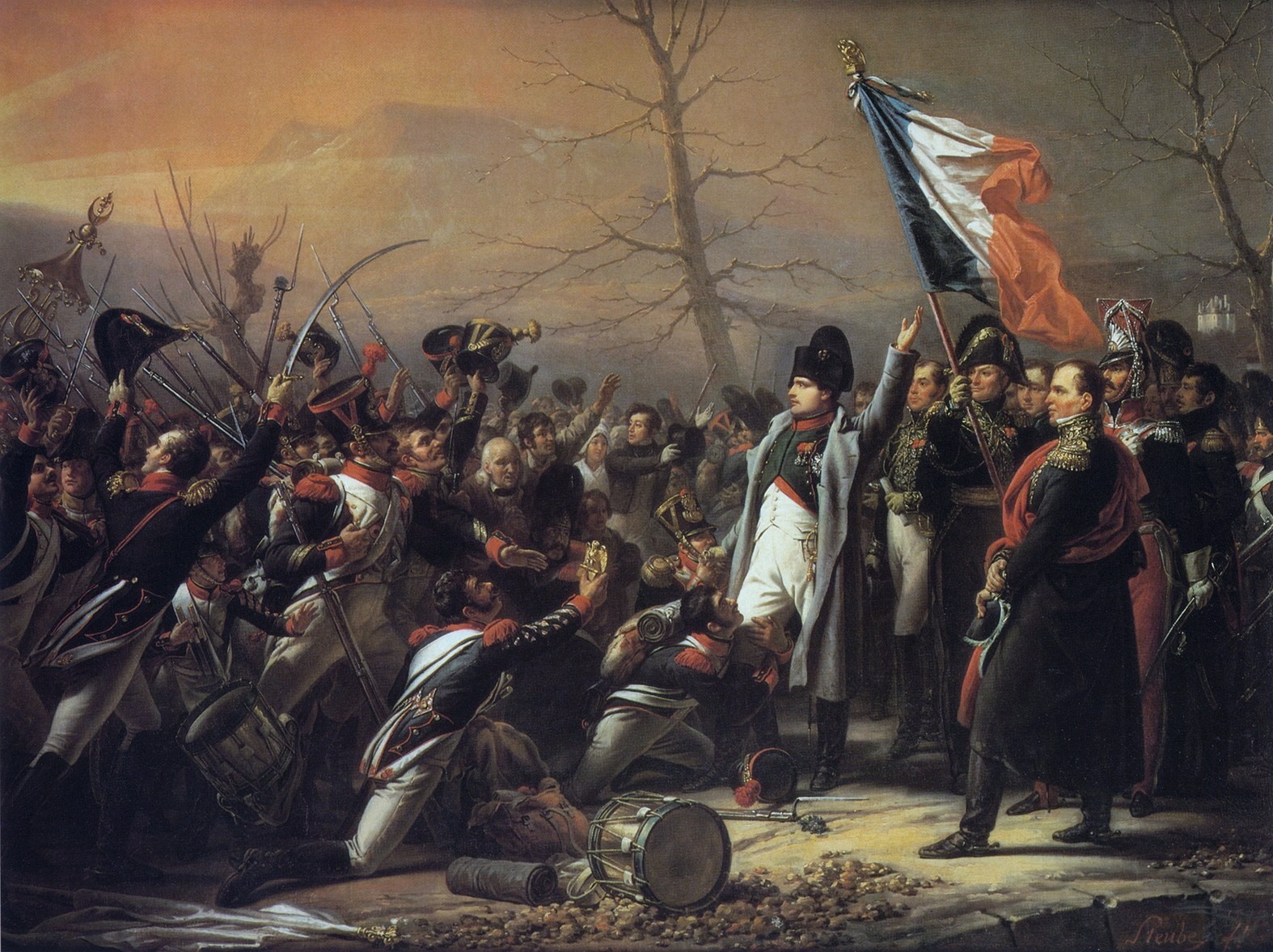 The Return of Napoleon from Elba, by Charles de Steuben