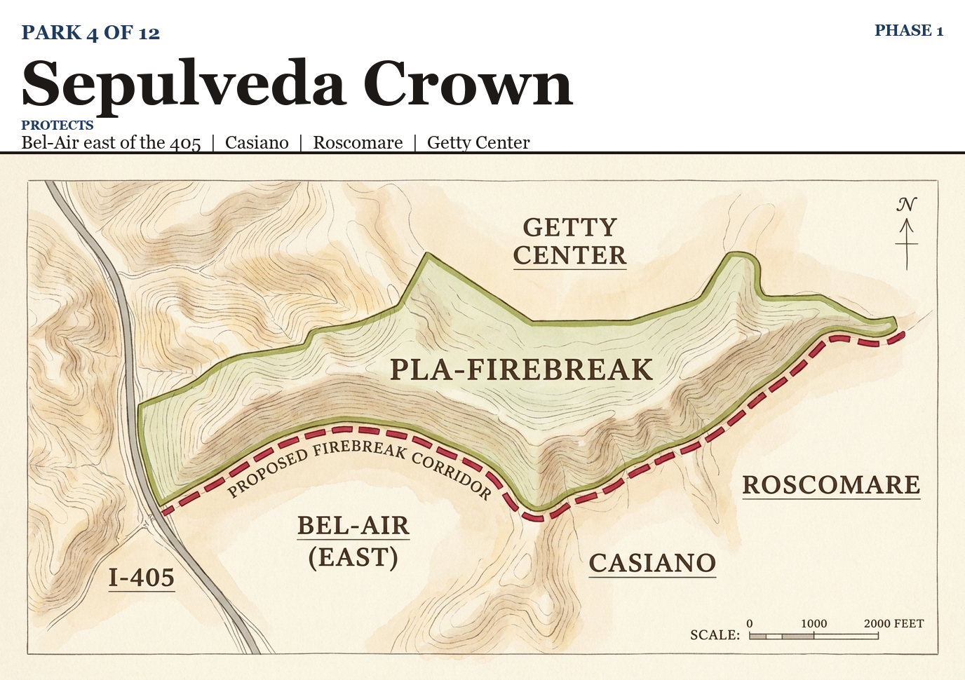 Sepulveda Crown park boundary