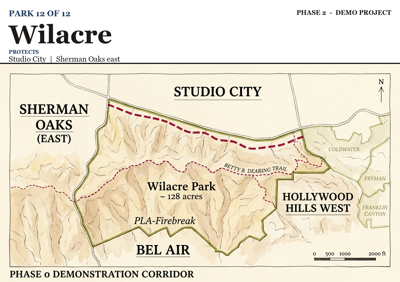 Wilacre park boundary