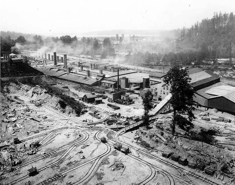 Denny-Renton vitrified plant at Renton, 1910