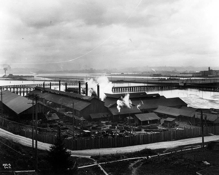 Pacific Steel Company plant in West Seattle