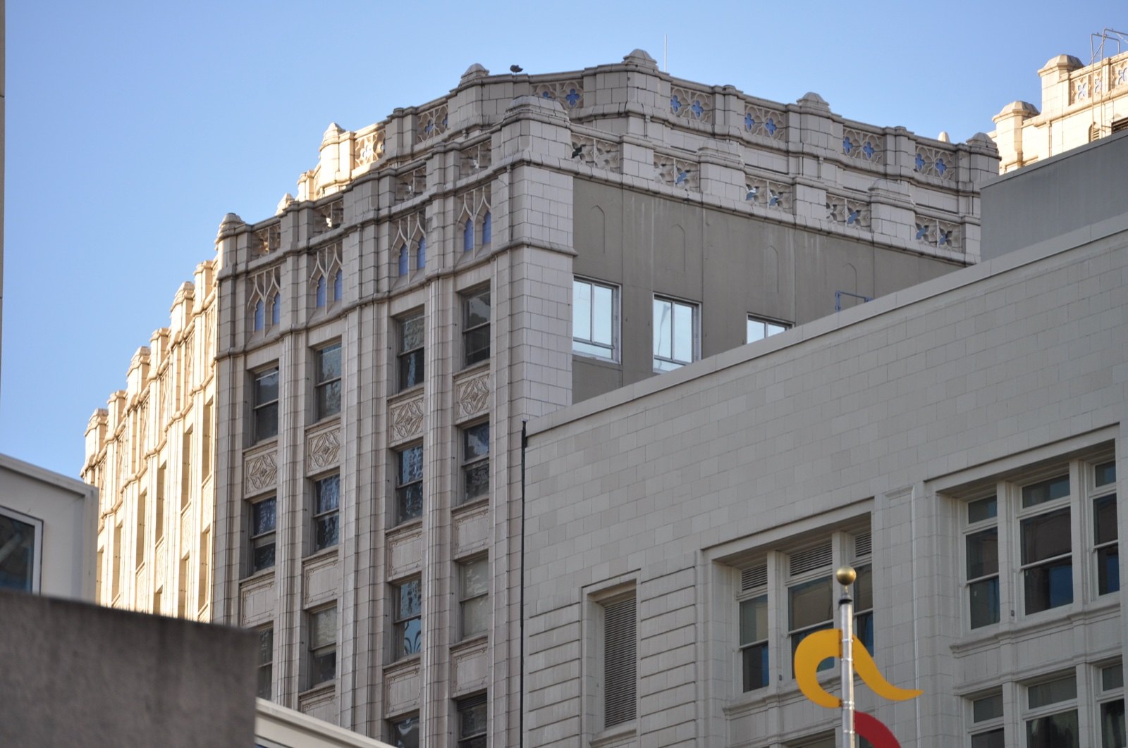Detail on the Medical Dental Building