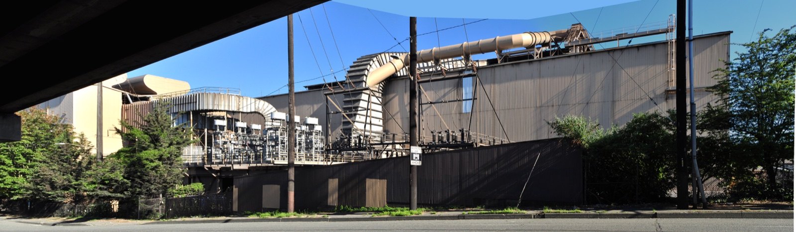 Nucor steel mill in West Seattle