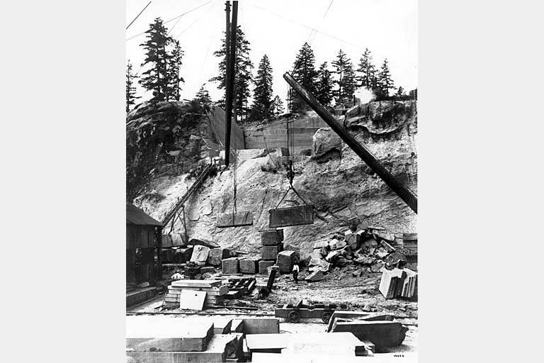 Hercules Sandstone Company quarry, Tenino